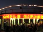 The Little Dipper lit up at night
